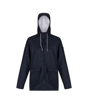 
Materiaal: 100% polyester. Stof: Hydrafort. Ontwerp: Eenvoudig. Badge. Stoftechnologie: Waterafstotend, Waterdicht, Winddicht. Halslijn: Kapitein. Mouwtype: Met lange mouwen. Kapkenmerken: Trekkoord, Gegroeid op de kap. Zakken: 2 voorzakken, klepsluiting. Bevestiging: Volledige ritssluiting.