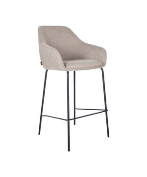 
Ontmoet barkruk Suus, een stijlvolle en elegante aanvulling op je interieur.  Merk: Kick Collection Kleur: Taupe Hoogte: 100 cm Breedte: 49 cm Diepte: 48 cm Zithoogte: 67 cm Zitdiepte: 41 cm Hoogte armleuning: 80 cm Materiaal: textuur stof Kleur onderstel: Zwart