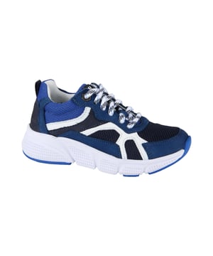 
Track Style 324385-123W5  veterschoenen jongens in de kleur blauw materiaal nubuck maat 39 binnenvoering Leer materiaal zool Rubber