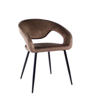 
Kick Eetkamerstoel Lenn - Velvet Taupe De kick eetkamerstoel Lenn past in ieder interieur, deze unieke stoel heeft zijn comfort te danken aan de goed aansluitende rugleuning en zachte zitting. Merk: Kick Collection Kleur: Taupe Hoogte: 80 cm Breedte: 55 cm Diepte: 58 cm Zithoogte: 48 cm Zitdiepte: 45 cm Hoogte armleuning: 65-73 cm Materiaal: Velvet en metaal