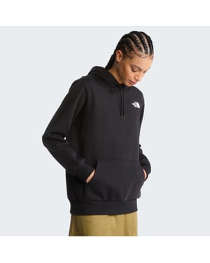 Womens Simple Dome Regular Hoodie TNF