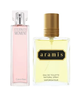Calvin Klein Duo: Eternity Moment Eau de Parfum 100ml & Aramis aramis Eau de Toilette 110ml