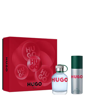 HUGO BOSS HUGO Man Eau de Toilette 75ml Gift Set with 150ml Deodorant