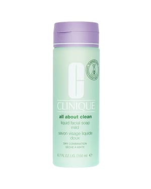 Clinique All About Clean Liquid Facial Soap Mild for Dry and Combination Skin