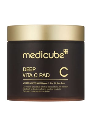 Medicube Deep Vita C Pads - 70 Brightening Toner Pads for Radiant Skin