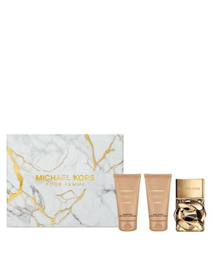 Michael Kors Pour Femme Gift Set - 50ml Eau de Parfum, 50ml Shower Gel & 50ml Body Lotion