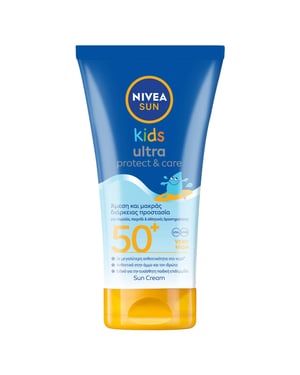 Nivea Sun Kids Ultra Protect & Care SPF50+ Lotion 150ml - Long-lasting UV Protection