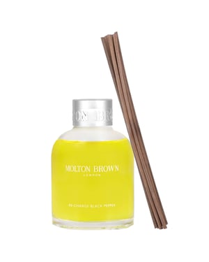 Molton Brown Re-Charge Black Pepper Aroma Rietjes - Kruidige Kamergeur 150ml