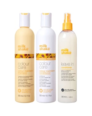 milk_shake Colour Care Trio: Colour Maintainer Shampoo 300ml, Conditioner 300ml & Leave-In Conditioner 350ml