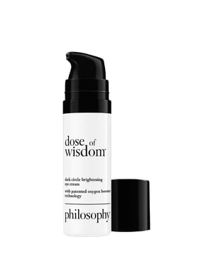 Philosophy Dose Of Wisdom Dark Circle Brightening Eye Cream for Women - 15ml