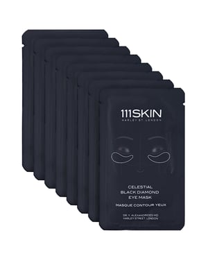 111SKIN Intensive Celestial Black Diamond Eye Mask, 8 x 6ml