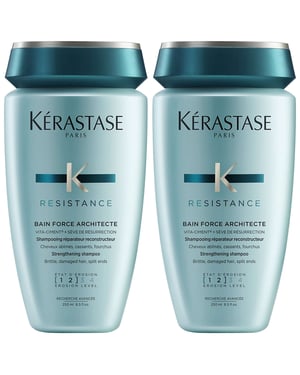 Kérastase Bain Force Architecte Strengthening Shampoo Duo - 2 x 250 ml