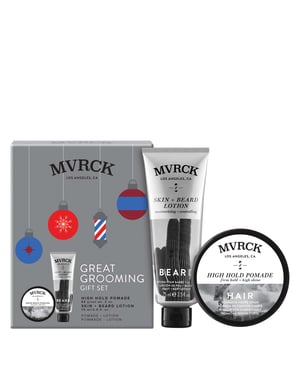 Paul Mitchell MVRCK Grooming Gift Set for Men - Perfect for Beard Care and Hair Styling
