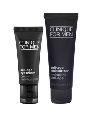 Clinique Men's Anti-Age Duo – Eye Cream 15ml & Moisturizer 100ml