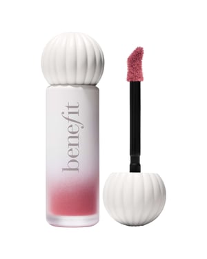 Benefit Plushtint Moisturising Matte Lip Tint - Soft Coral 6ml - Fuzzy Slippers