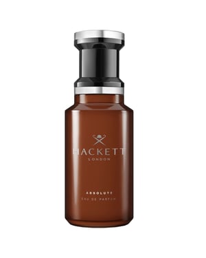 Hackett London Absolute Eau de Parfum 100ml for Men, Vegan-Friendly Amber-Fruity Fragrance