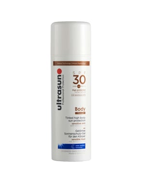 Ultrasun Tinted Body Sunscreen SPF30 for Radiant Skin