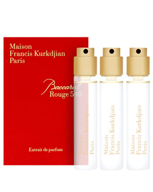 Maison Francis Kurkdjian Baccarat Rouge 540 Extrait de Parfum Spray Refills - Unisex 3 Pack