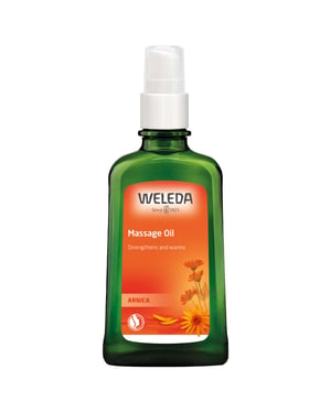 Weleda Arnica Massageolie voor natuurlijke spierverlichting