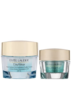 Estée Lauder DayWear Duo — Anti-Oxidant 72H Hydration Sorbet Crème SPF15 50ml & Eye Cooling Moisture Gel Crème 15ml