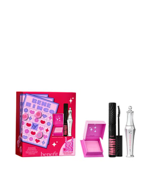 Benefit Benebingo Makeup Gift Set - Mascara, Brow Setter & Limited Edition Blush