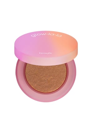 Benefit Glow La-La Highlight Powder - 3g for a Radiant Finish