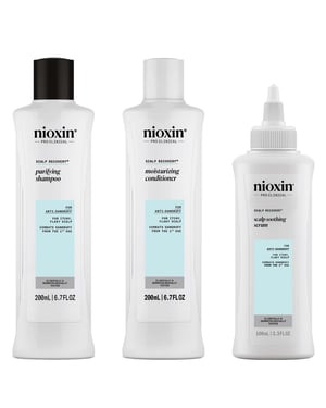 Nioxin Pro Clinical Scalp Recovery Gift Set for Thicker Hair