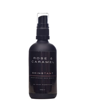 Rose & Caramel Skinstant Moisturising Skin Spritz - Hydrating Tanning Prep