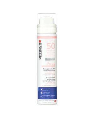 Ultrasun SPF50 UV Face & Scalp Mist for Ultimate Sun Protection