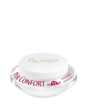 Guinot Soothing Pur Confort Face Cream with SPF 15 for Sensitive Skin