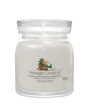 Yankee Candle Signature Medium Jar Woodland Weekend Mysteries 368g
