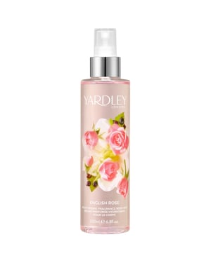Yardley English Rose Moisturising Fragrance Body Mist, 6.8 oz