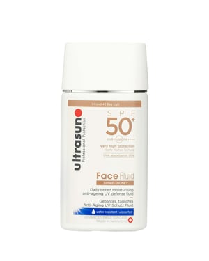 Ultrasun Tinted Face Fluid SPF50+ - Honey Shade for Ultimate Sun Protection 40 ml
