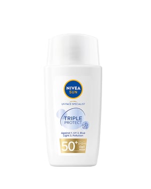 Nivea Sun Care UV Face Specialist Triple Protect SPF50+ Fluid 40ml - Ultimate Protection