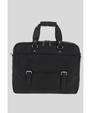 'Stefano' Real Leather Vintage Laptop Work Bag