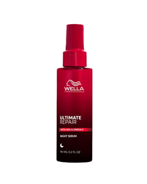 Wella Ultimate Repair Night Hair Serum 95ml - Overnight Treatment for Damaged Hair