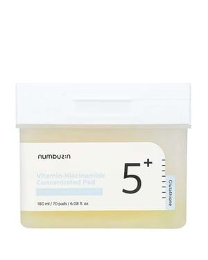 Numbuzin Skincare No.5 Vitamin-Niacinamide Concentrated Pads - 70 Count