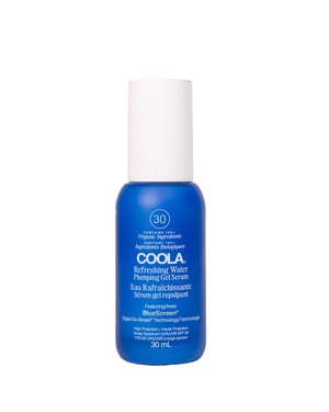 Coola Face Care Refreshing Water Plumping Gel with SPF 30 for Radiant Skin