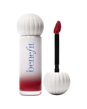 Benefit Splashtint Moisturising Dewy Lip Tint 17 Heat Wave - Pomegranate Red 6ml