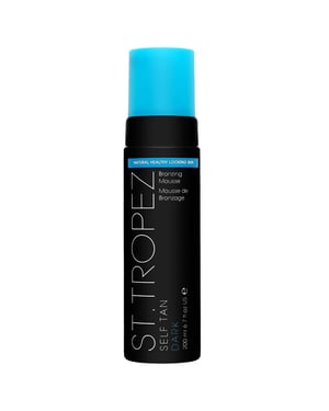 St Tropez Dark Bronzing Mousse for a Flawless Tan