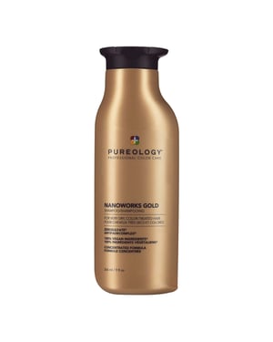 Pureology Nanoworks Gold Shampoo for Revitalizing Dry, Colour-Treated Hair