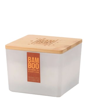 BAMBOO Orange Zest & Clove Centrepiece Candle 320g