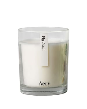 Aery Living Botanical Fig Leaf Candle - 200g of Relaxation and Luxury