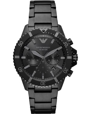 Emporio Armani Diver herrklocka svart AR11363