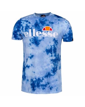 Ellesse Prado Tie Dye Mens Blue T-Shirt