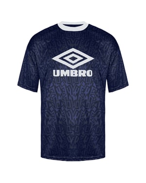 Umbro Graffiti Heren Navy T-Shirt