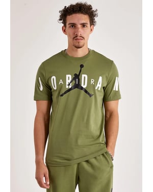 Nike Air Jordan Stretch T Shirt in Olive