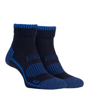 Storm Bloc Mens Cotton Rich High Ankle Length Hiking Trekking Socks
