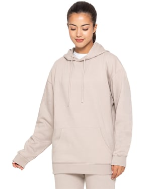 Enzo | Dames Oversized Hoodie - Havermout