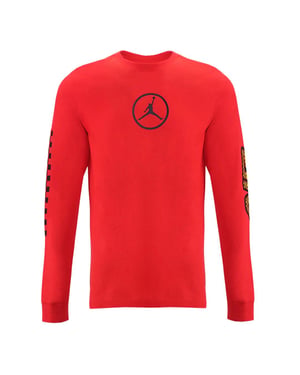 Nike Air Jordan Crew Neck långärmad röd herrtröja CV3000 673